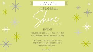 Shine 2023 invitation